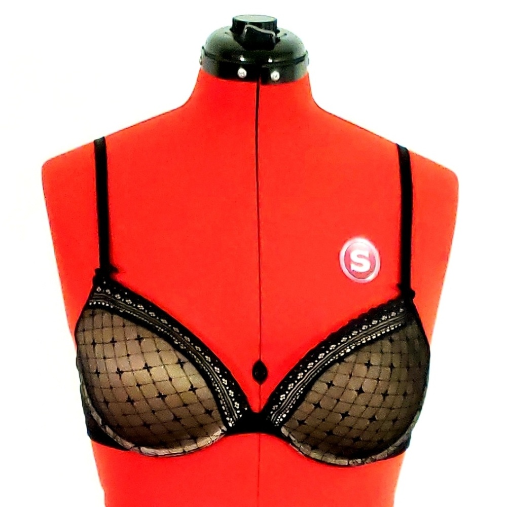 MH Lace Plus Push Up Underwire Bra Set - 38C